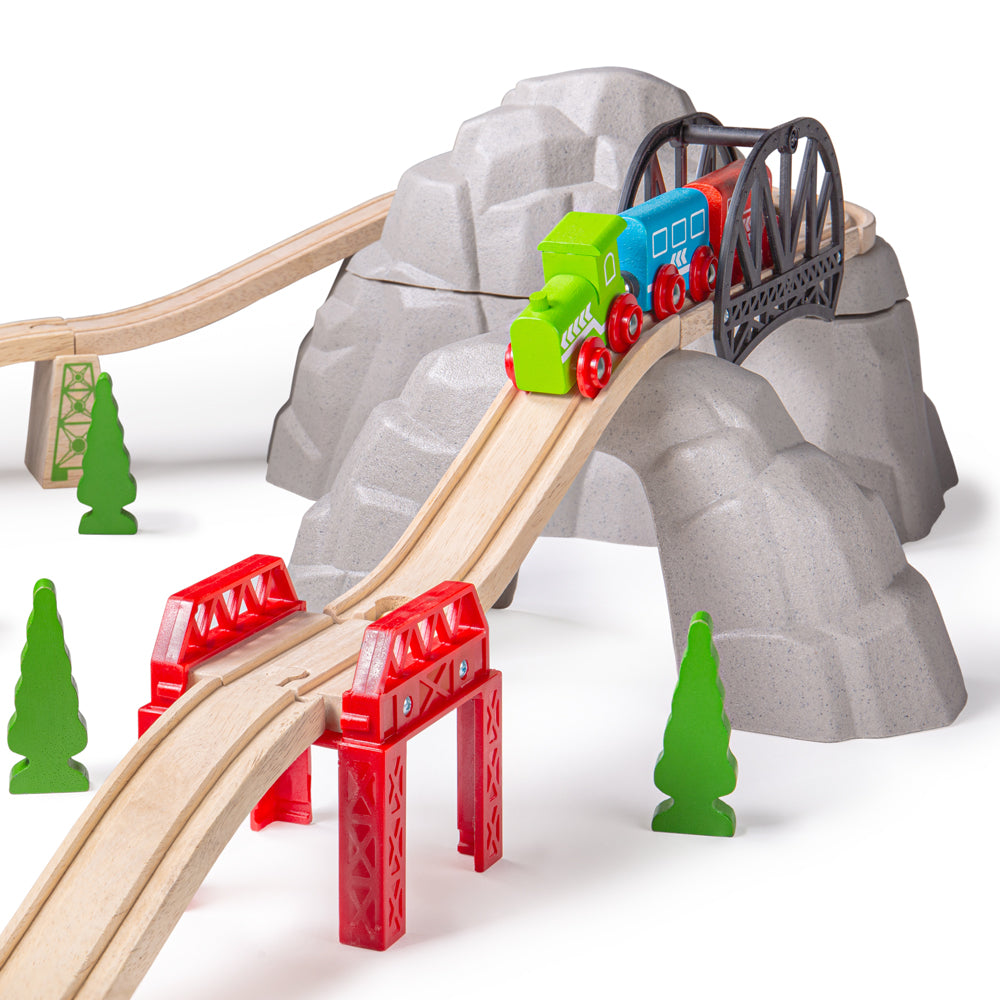 Rocky Mountain Expansion Pack for Wooden Train Sets