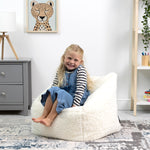 Kids Teddy Bear Armchair Bean Bag | Beige