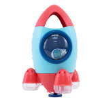 Bath Rocket Toy With Rotating Jets