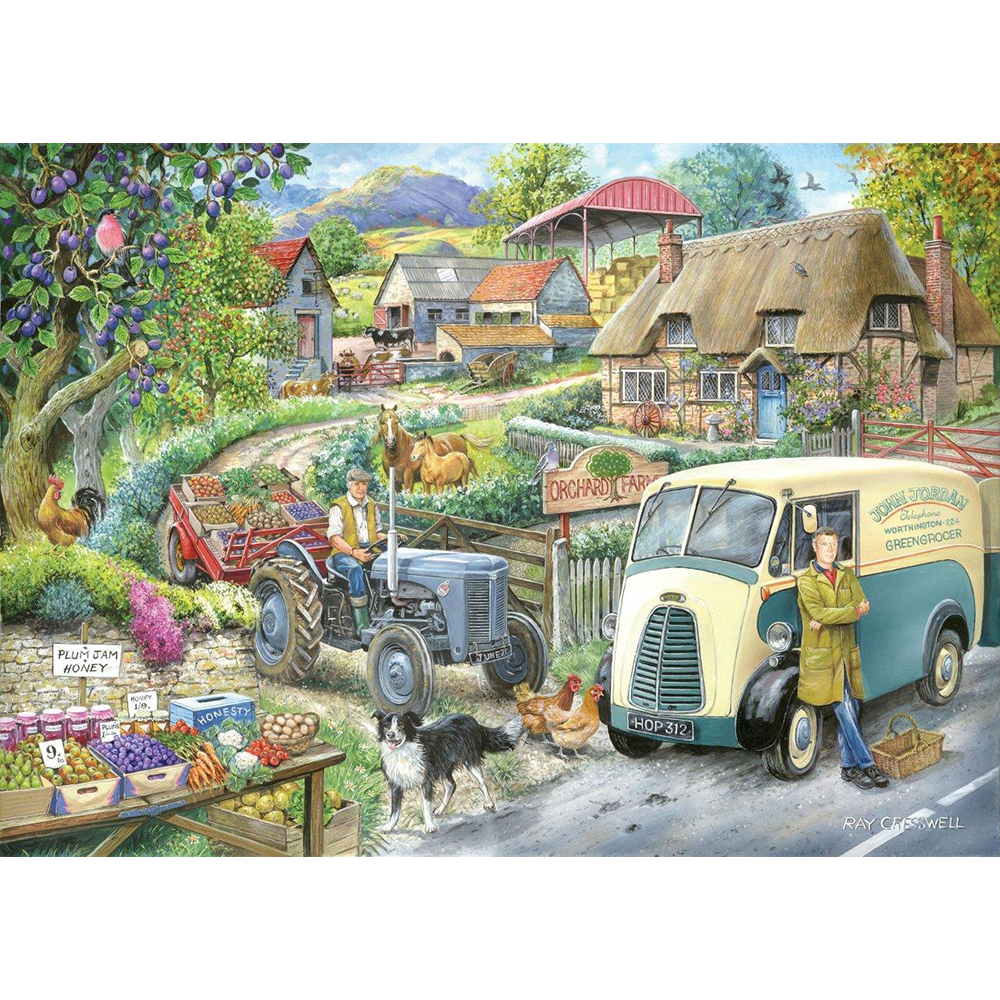 Plum Jam, 1000 Piece Jigsaw Puzzle