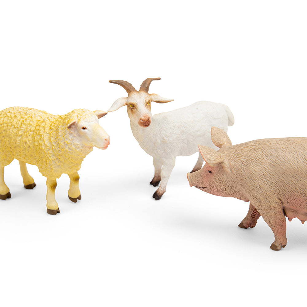 Farm Figurines Starter Pack - Includes 6 Animals