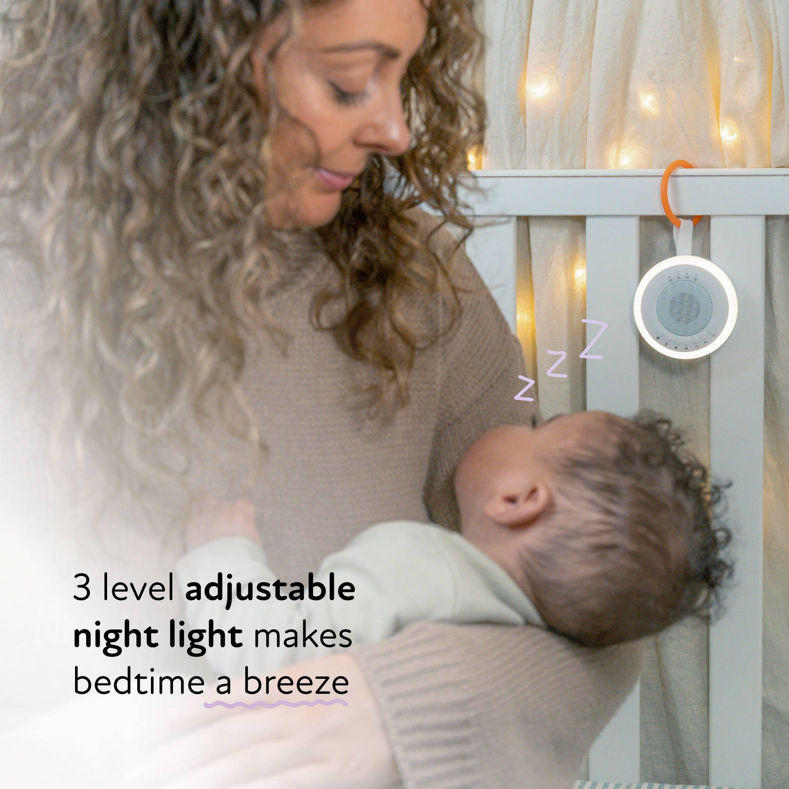 LUMI Portable White Noise Machine & Night Light