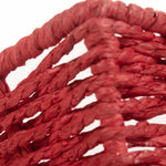 Red Paper Rope Tray | Large | Red