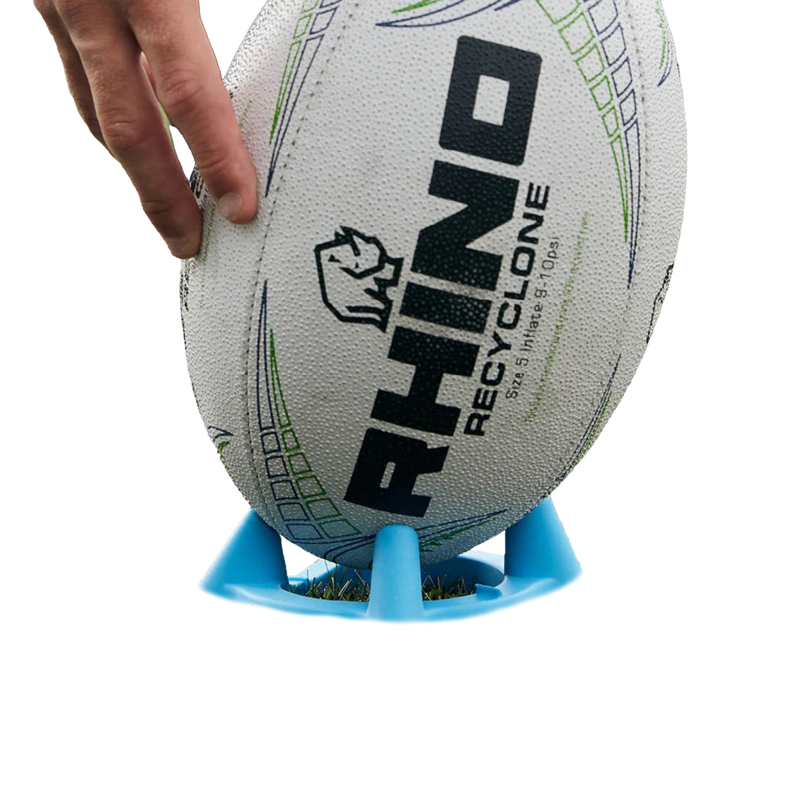 Recyclone Rugby Ball | 5 | White