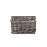 Antique Wash Finish Wicker Tray | Small | Brown