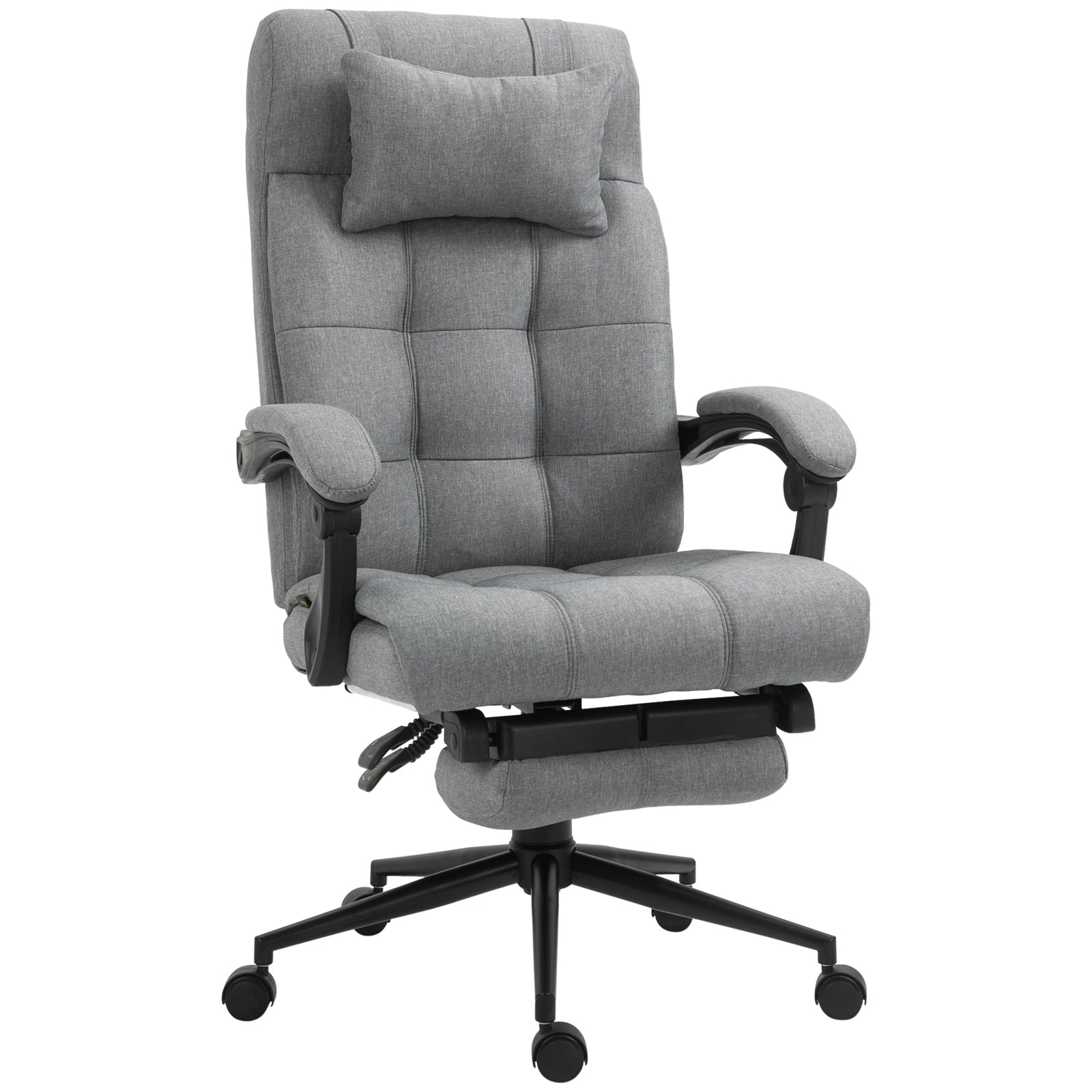 Ergonomic Office Chair W/ Armrest | Dove Gray