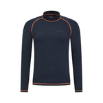 Mens Long-sleeved Rash Guard | Small | Blue