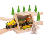 Safari Tent Tunnel for Wooden Safari Train Set