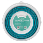 Collapsible Bucket With Handle | Turquoise