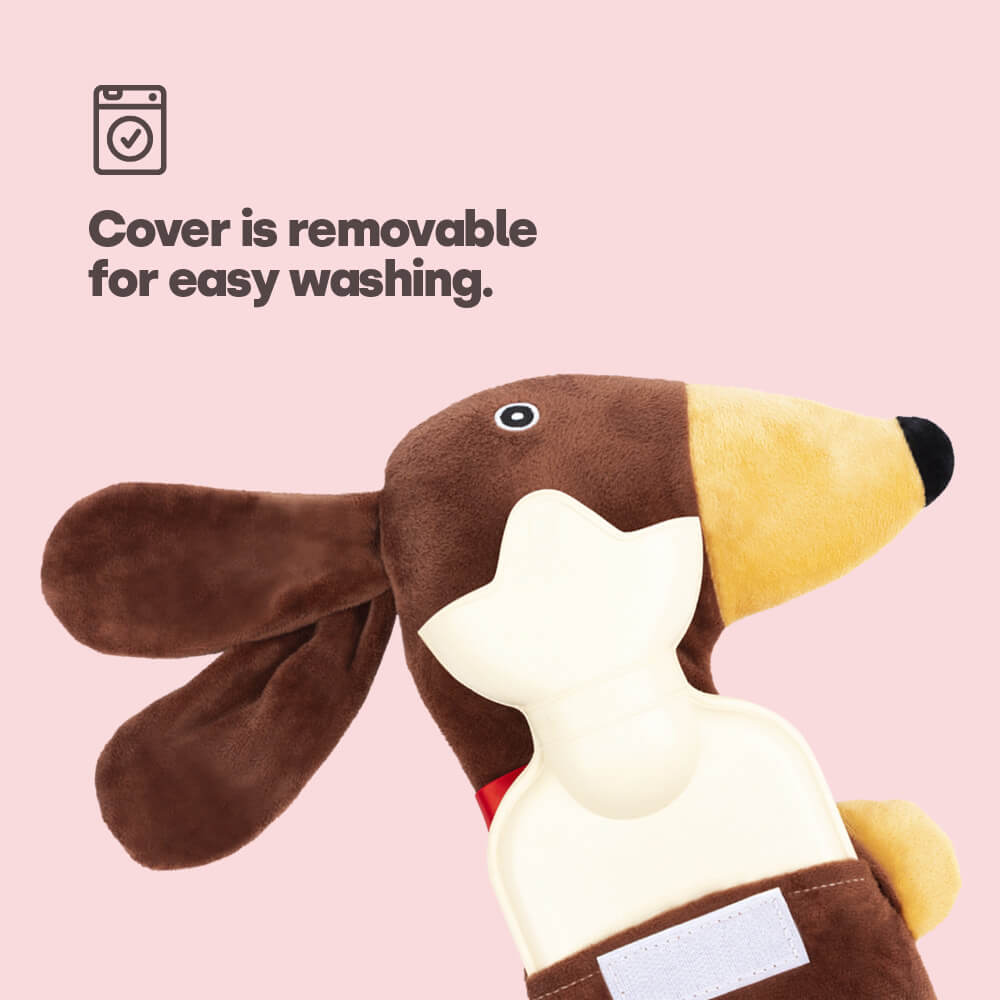 Cuddly Dachshund Hot Water Bottle - Xl