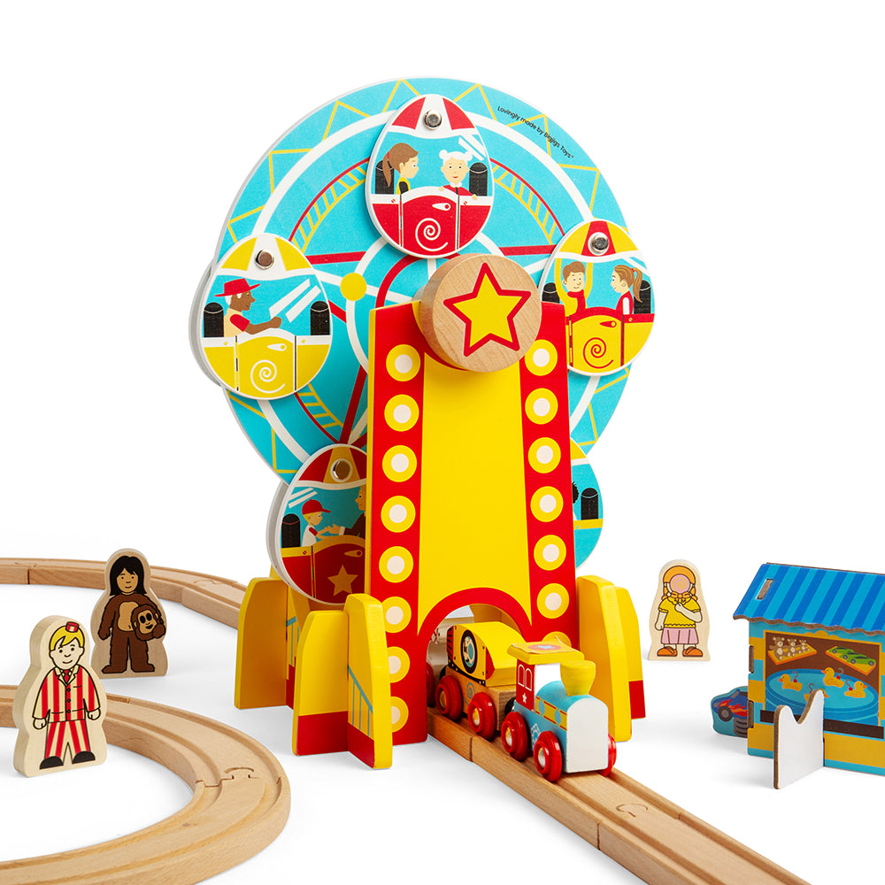 Ferris Wheel for Wooden Fun Fair Train Set