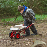 Childrens Garden Wheelbarrow With Easy Grip Handles