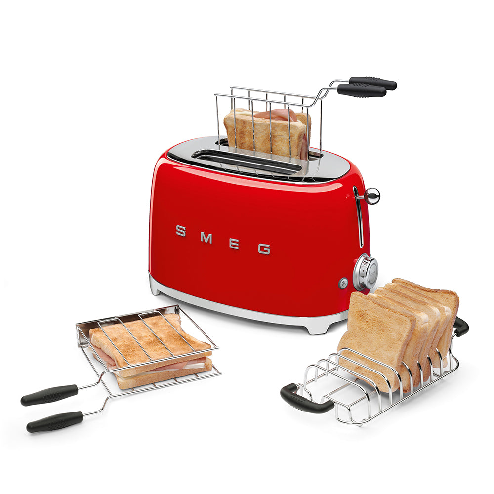 Tsf01 Retro 2 Slice Toaster | Red