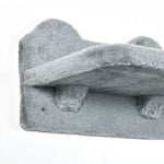 4pcs Wall Mounted Cat Tree Cat Wall Shelves W/ Scratching Post | Gray