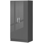 Modern Wardrobe Closet Clothes Cabinet High Glossing Door