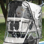 Dog Stroller Rain Cover W/ Rear Entry, Cover, For Dog Pram