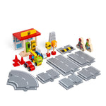 Wooden Roadway Accessory Pack - 54 Pieces