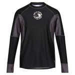 Mens Long-sleeved Rash Guard | Large | Black