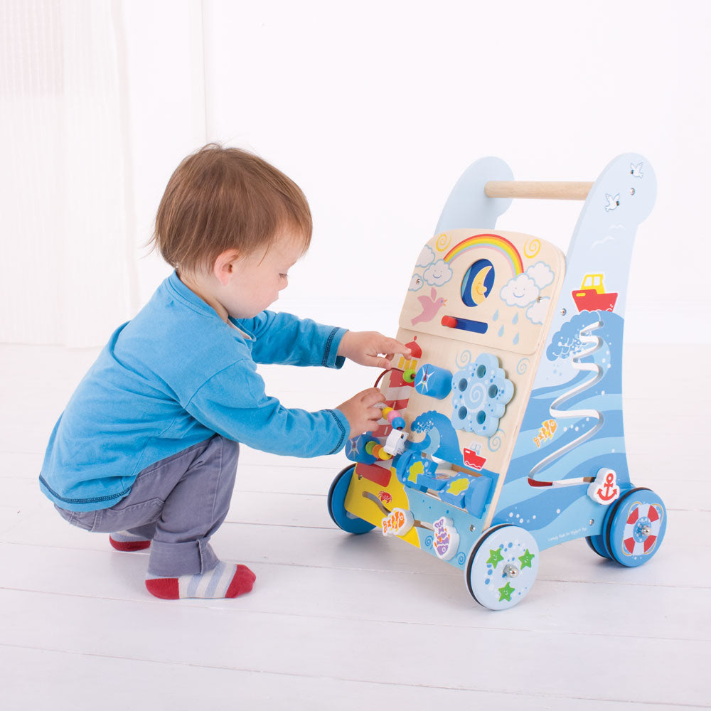 Wooden Marine Activity Walker