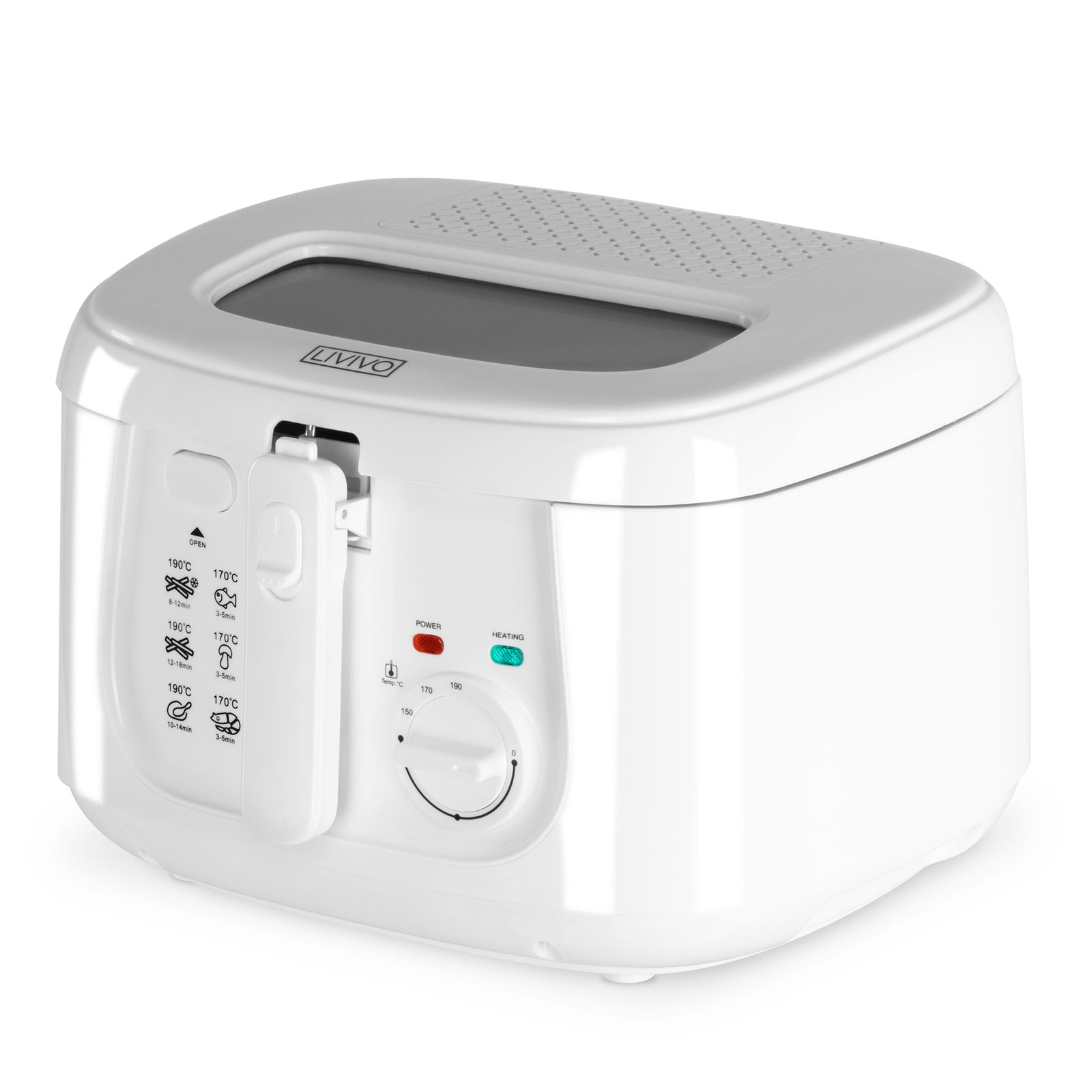 2.5l Electric Deep Fat Fryer - White