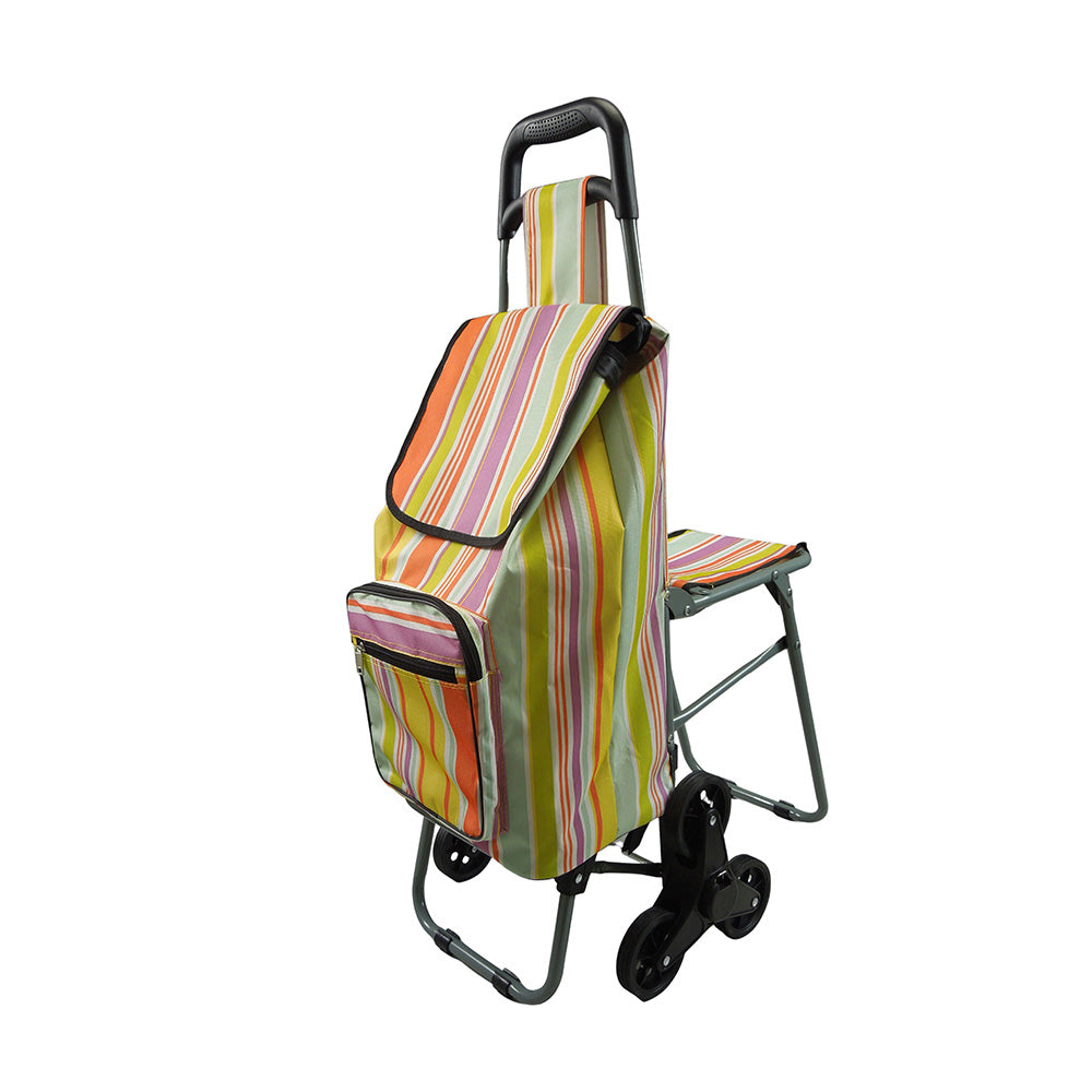 Shopping Trolley With Seat, Stair Climber, Max 16st