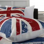 Deyongs Union Jack 200 Thread Count Cotton Rich Reversible Duvet Cover Set