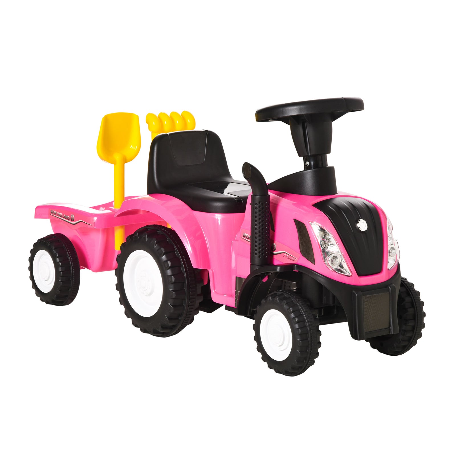 Ride On Tractor Toddler Walker Foot To Floor Slider 12-36 Months | Pink