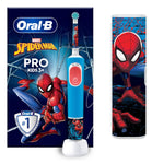 Vitality Pro Disney Spider-man Electric Toothbrush Gift Set For Kids, 3+y