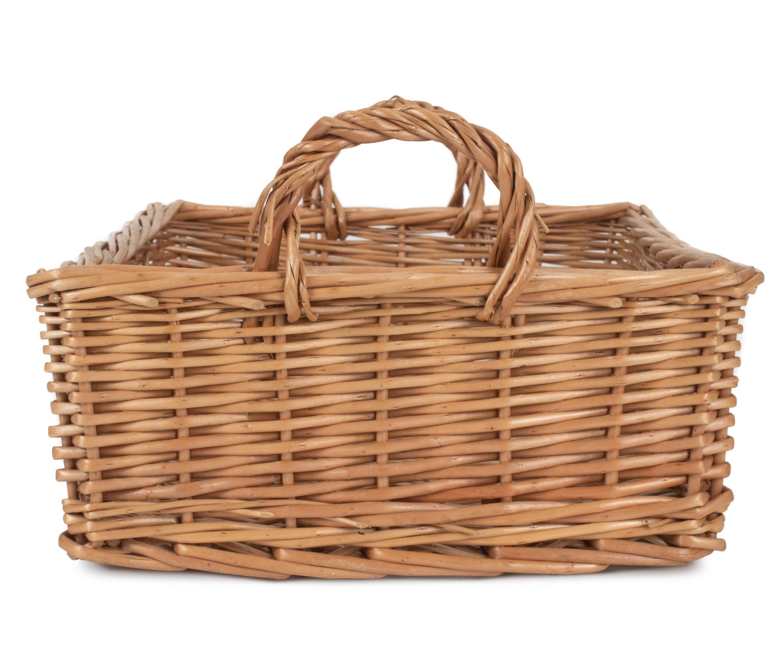 Wicker Rectangular Display Basket | Small | Brown