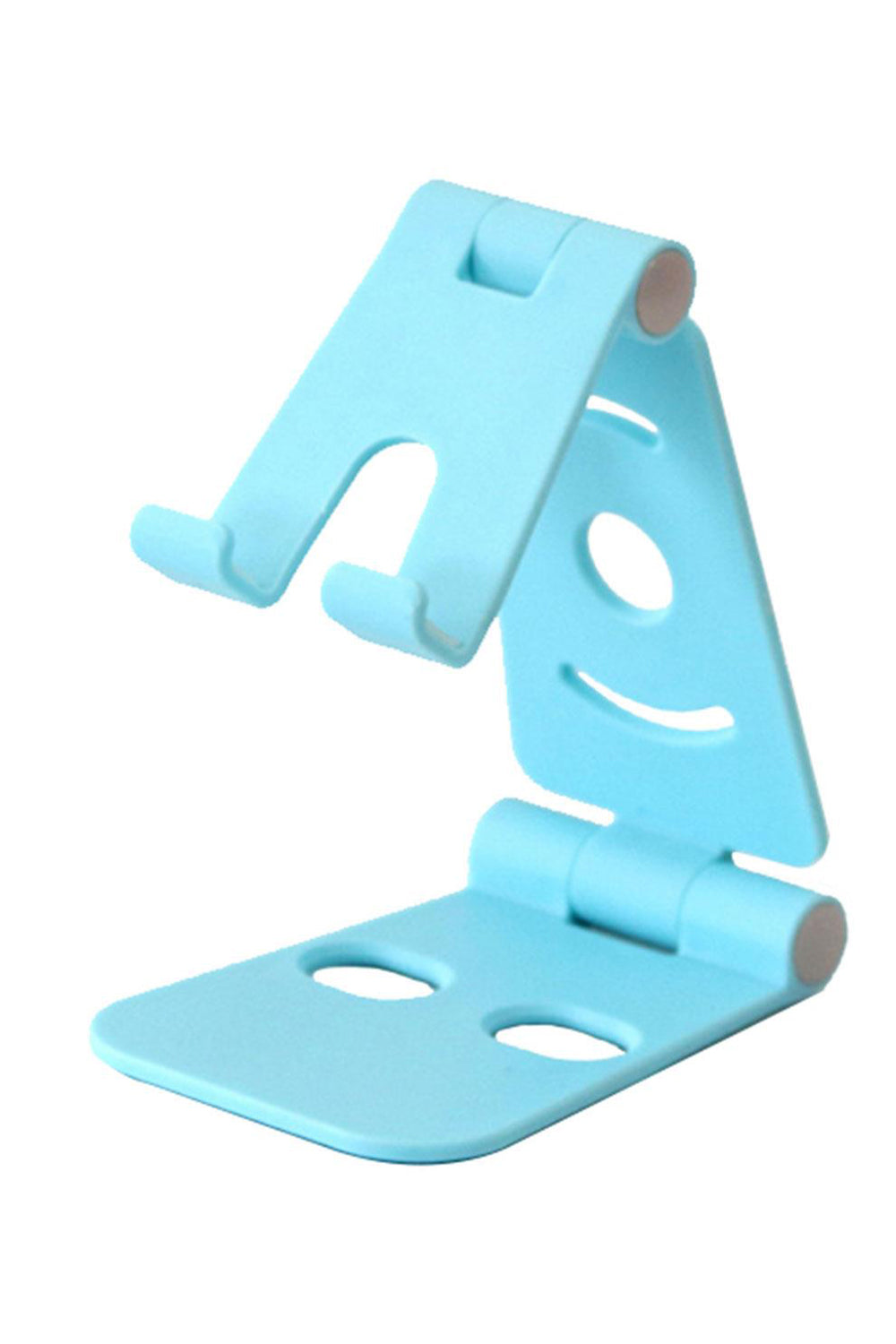 Plastic Folding Table Top Phone Holder, Blue