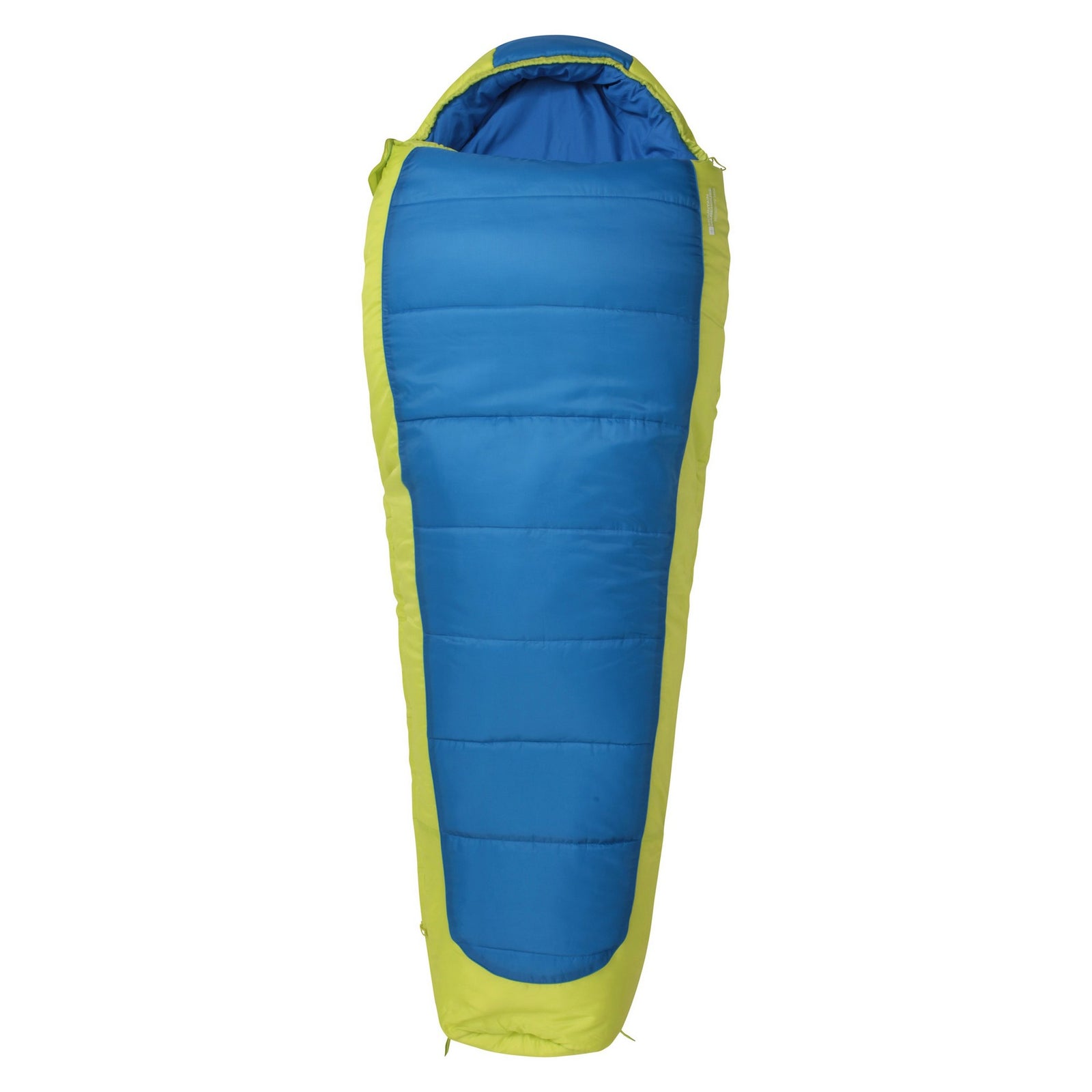 Unisex Adult Left Zip Winter Mummy Sleeping Bag | 200cm | Blue