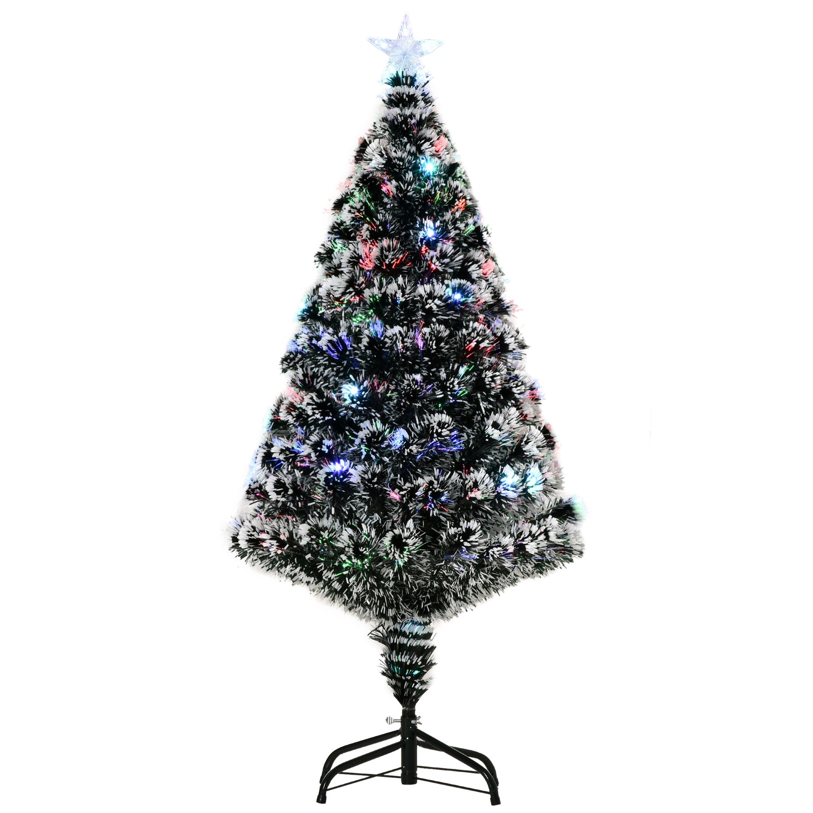 3/4ft Artificial Prelit Christmas Tree With Optic | 4ft | Green