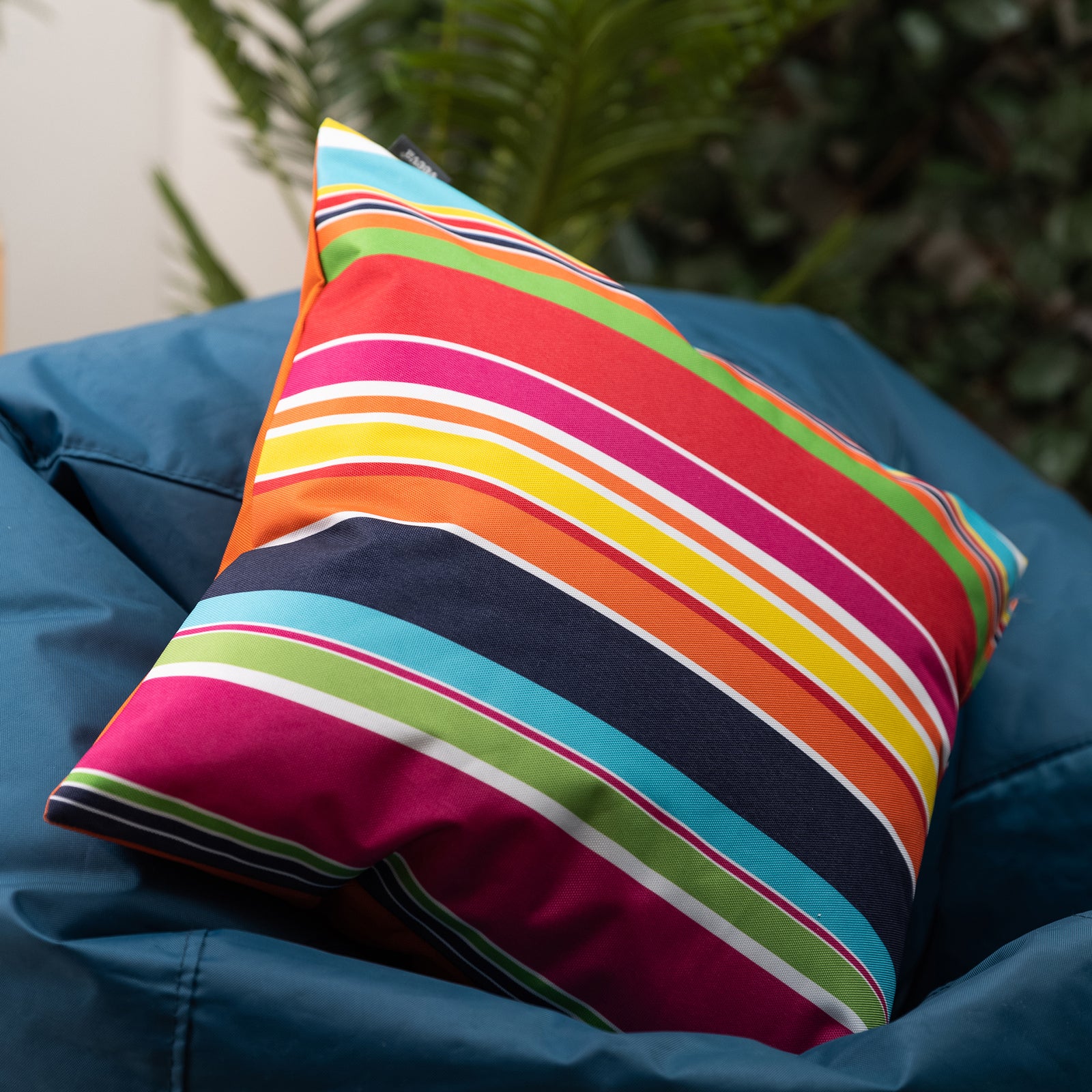 Indoor Outdoor Cushion Set Of 2 Water Resistant Cushions