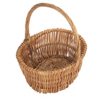 Double Steamed Vertical Weave Shopping Basket | Large | Brown