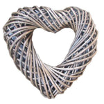 Wicker Heart Shaped Wreath | Small