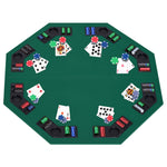 1.2m Folding Poker Table Top For 8 Players