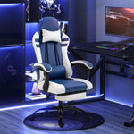 Luxe Pu Leather Gaming Chair W/ Footrest