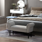 Bed End Chaise Lounge Window Seat Arm Bench Hallway