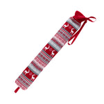 Wrap-around Xmas Long Hot Water Bottle