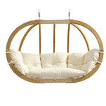 Amazonas Globo Royal Double Seater Hanging Chair Set - Natura