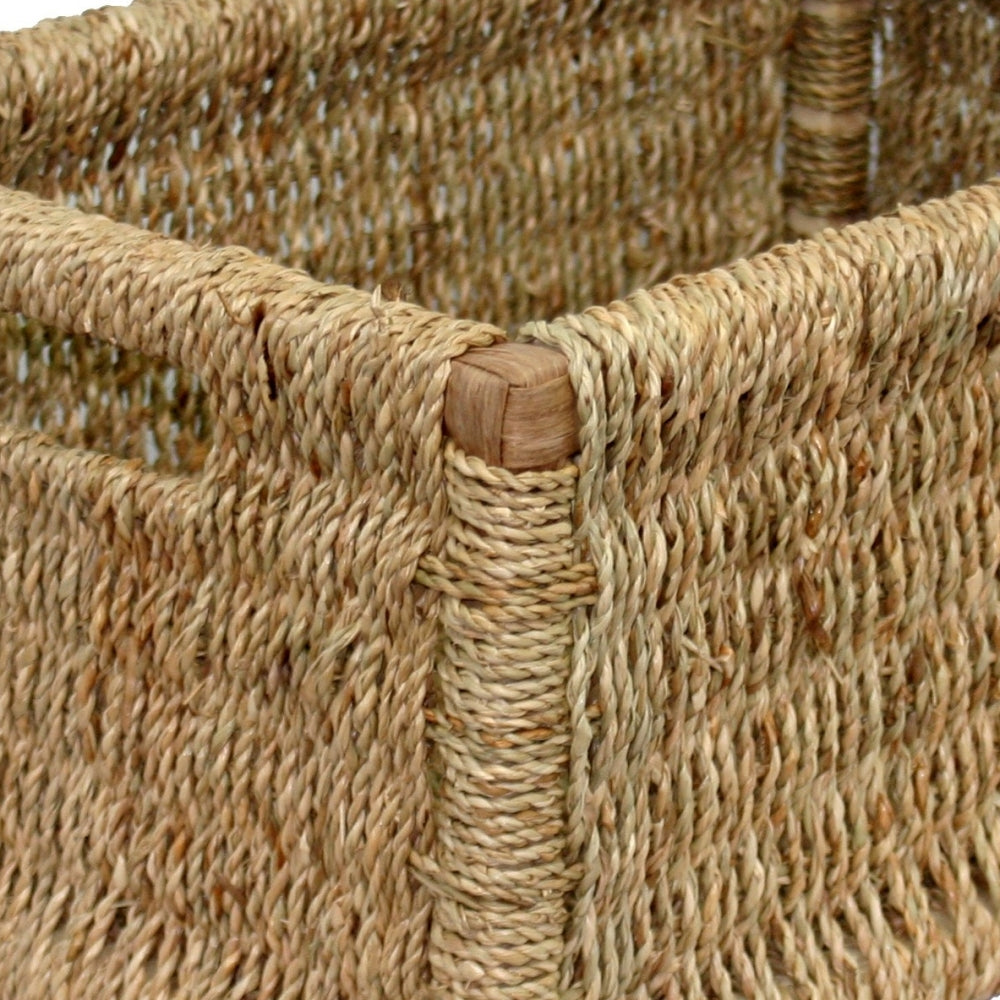 Seagrass Storage Basket | Large | Brown