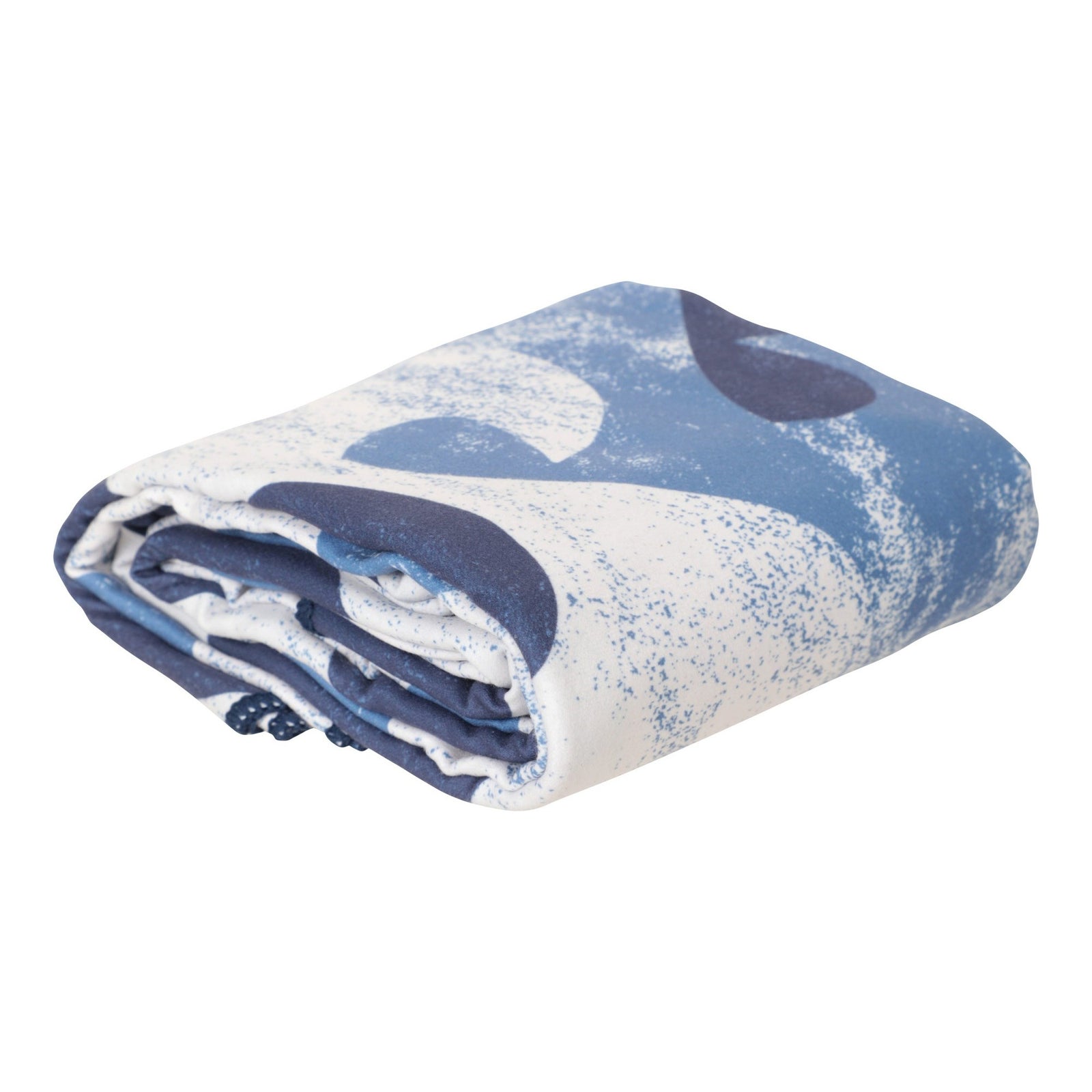 Wave Pattern Microfibre Towel | One Size | Blue