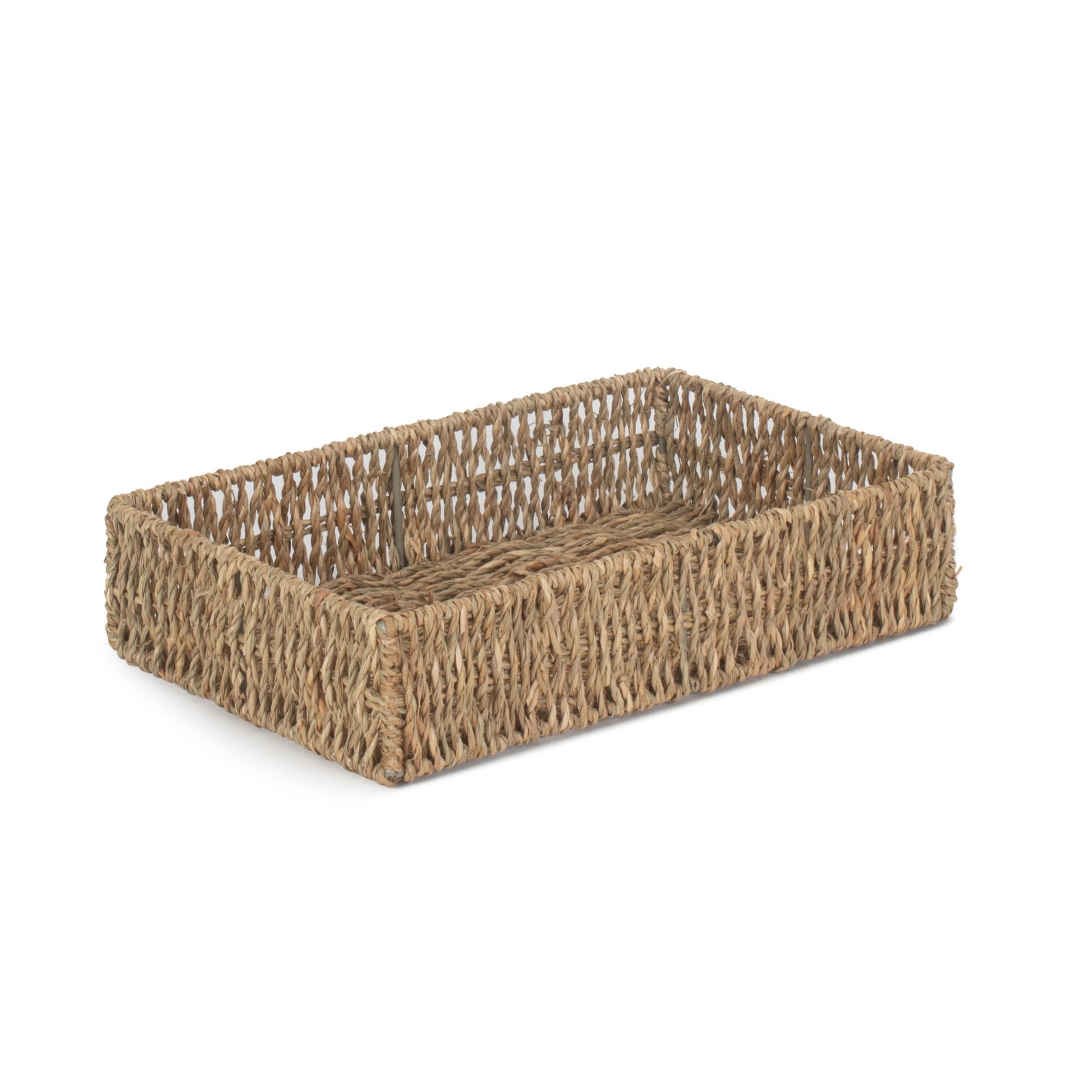 Rectangular Seagrass Serving Tray | Small | Green