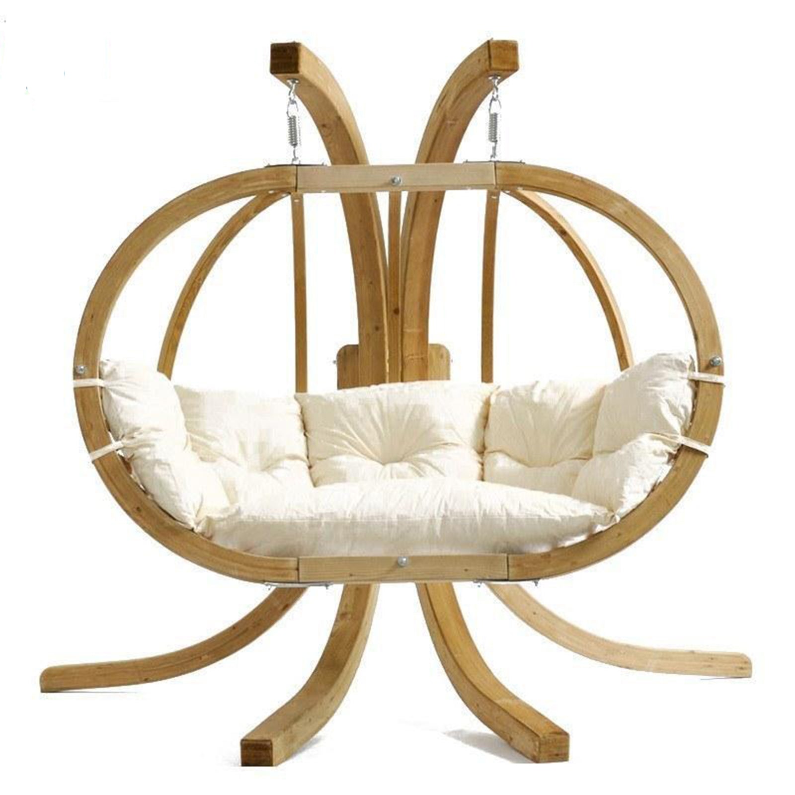 Amazonas Globo Royal Double Seater Hanging Chair Set - Natura