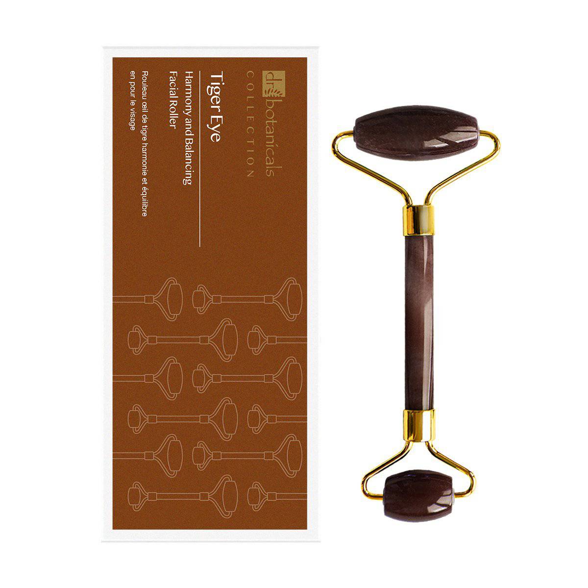 Tiger Eye Harmony & Balancing Facial Roller (gold Handle)