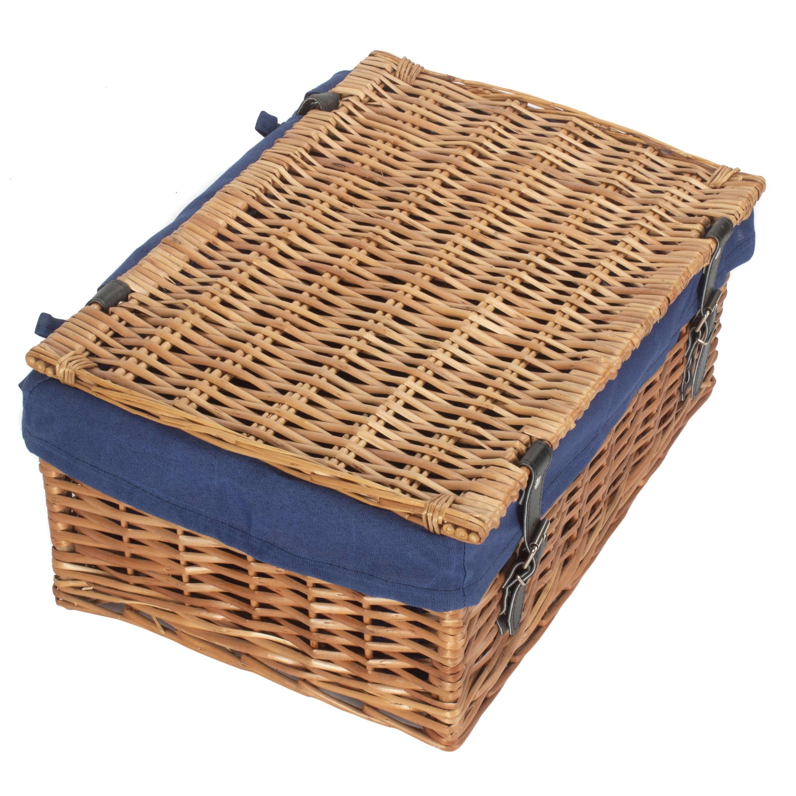 Wicker Large Packaging Hamper | Blue