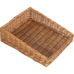 Wicker Flat Display Tray | Small | Brown