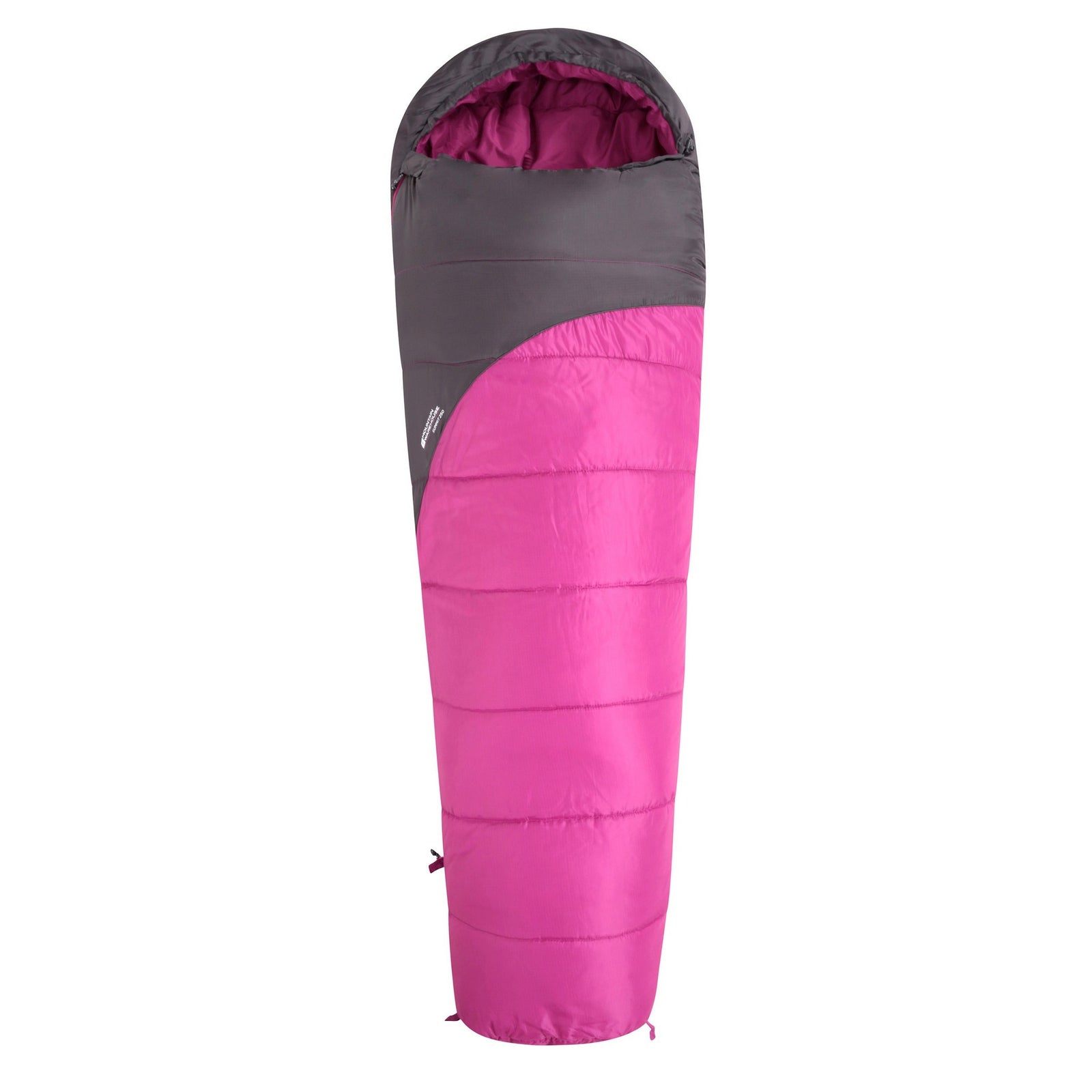 Unisex Adult Summit 250 Right Zip Winter Mummy Sleeping Bag | One Size | Pink