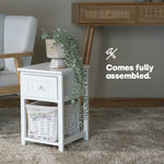 Shabby Chic Bedside Cabinet