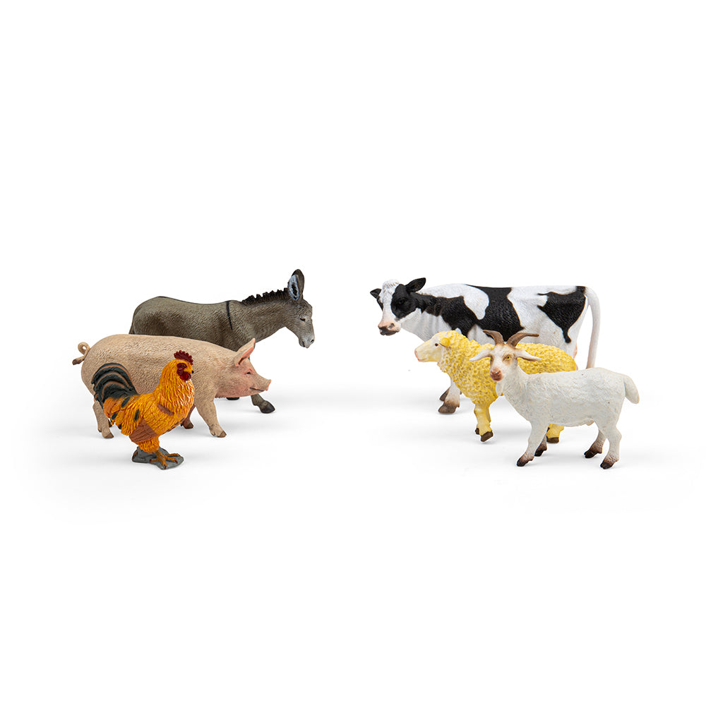 Farm Figurines Starter Pack - Includes 6 Animals